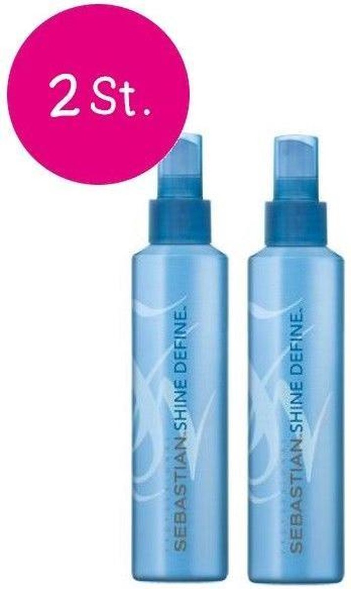 2x Sebastian Shine Define 200ml
