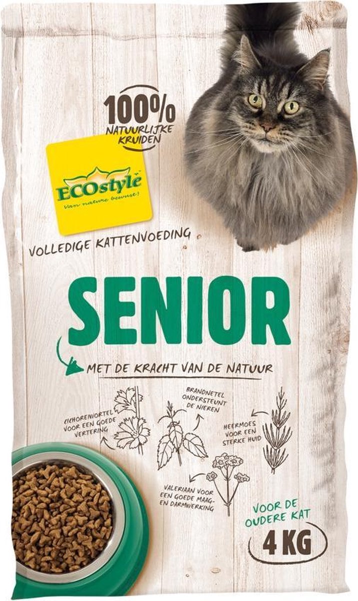 Ecostyle Vitaalcompleet Senior - Kattenvoer - 4 kg