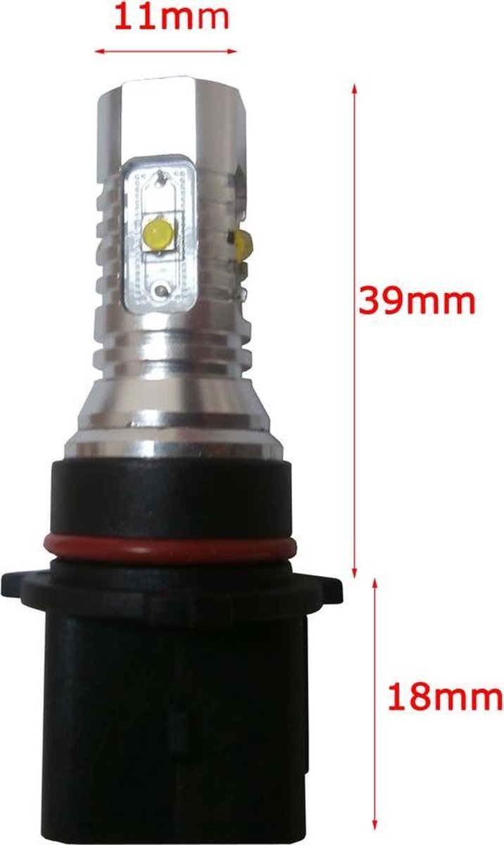 Dagrijverlichting LED vervangingslampen P13W