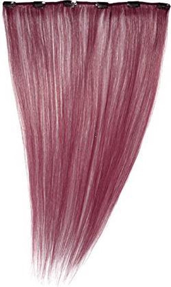 American Dream Einteilige 100% Echthaar-Clip-In-Extensions Farbe 530 - Plum - 46cm