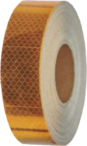 Reflectie tape - GEEL - 1 meter - Aanhangwagen - Aanhanger - Reflectietape