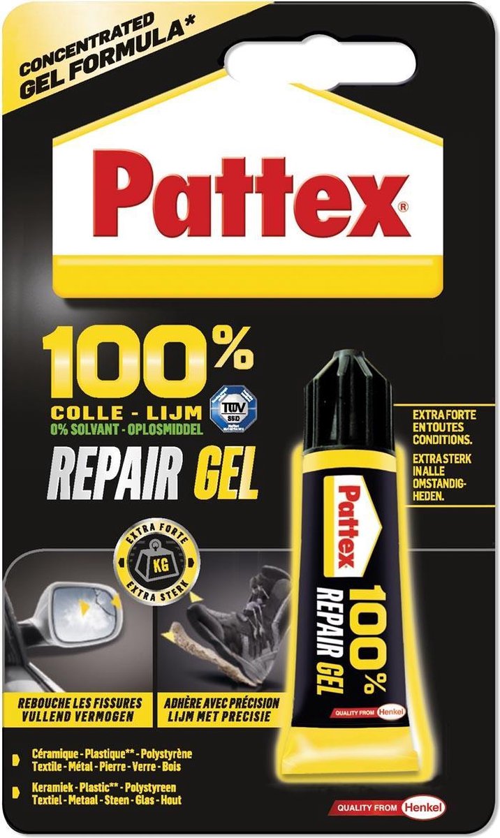 Pattex Extreme Repair Gel - Reparatie Lijm (8g)