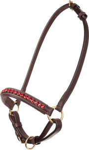 MHS Showhalster Mon Cherie Bruin/Rood mt 1