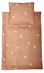 Roommate Dekbedovertrek Rabbit Old Rose 100 X 140 Cm