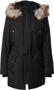 Only winterparka liris Zwart-M