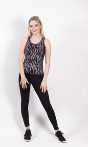 Oranĝo Sportshirt Dames - Maat S