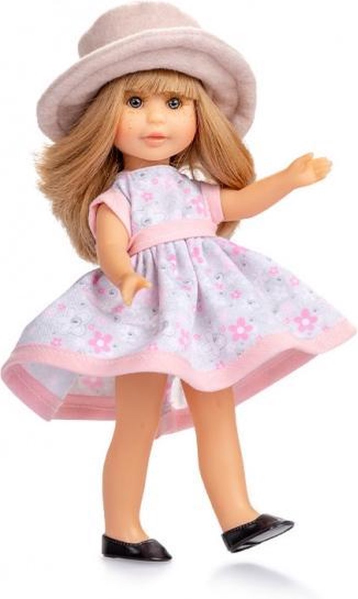 Berjuan tienerpop Irene 22 cm met hoed