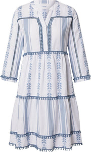 Rich & Royal jurk Duifblauw-34