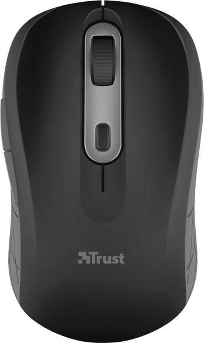 Trust Duco - Draadloze muis - met dubbele Connect-ontvanger - Zwart
