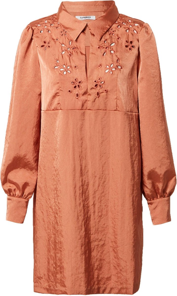 Glamorous jurk Lichtrood-S (36)