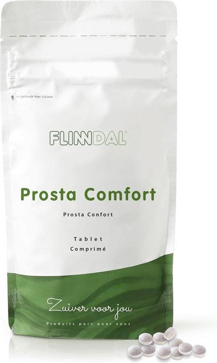 Prosta Comfort (Natuurlijke ingredienten ter ondersteuning van de prostaat) - 90 Tabletten - Flinndal - Plantaardige ingrediënten ter ondersteuning van de normale prostaatfunctie*
