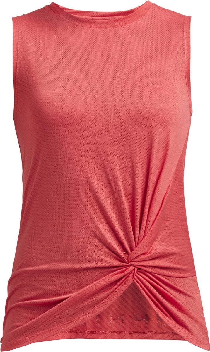 Rohnisch Knot Singlet Dames Sporttop - Coral - Maat XXXL