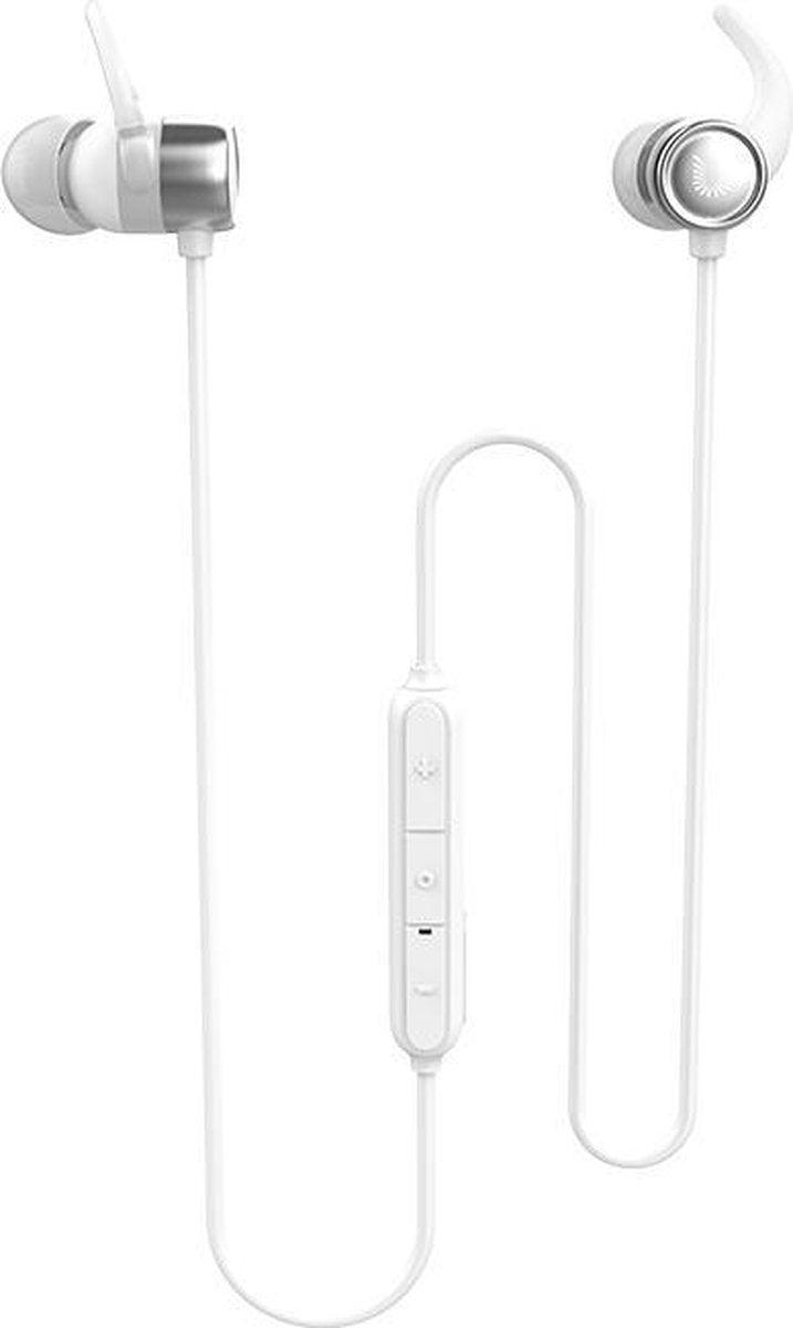 UiiSii BT600 Sport in-ear Oortjes - Draadloze Bluetooth in-ear oordopjes - IPX5 Waterdicht - Wit