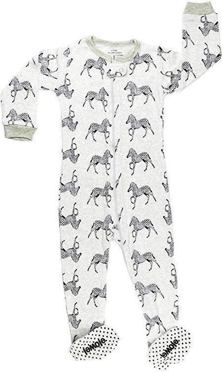 Jongens Pijama Katoen Met Zebra Ontwerp (Maat 18-24 Maanden)