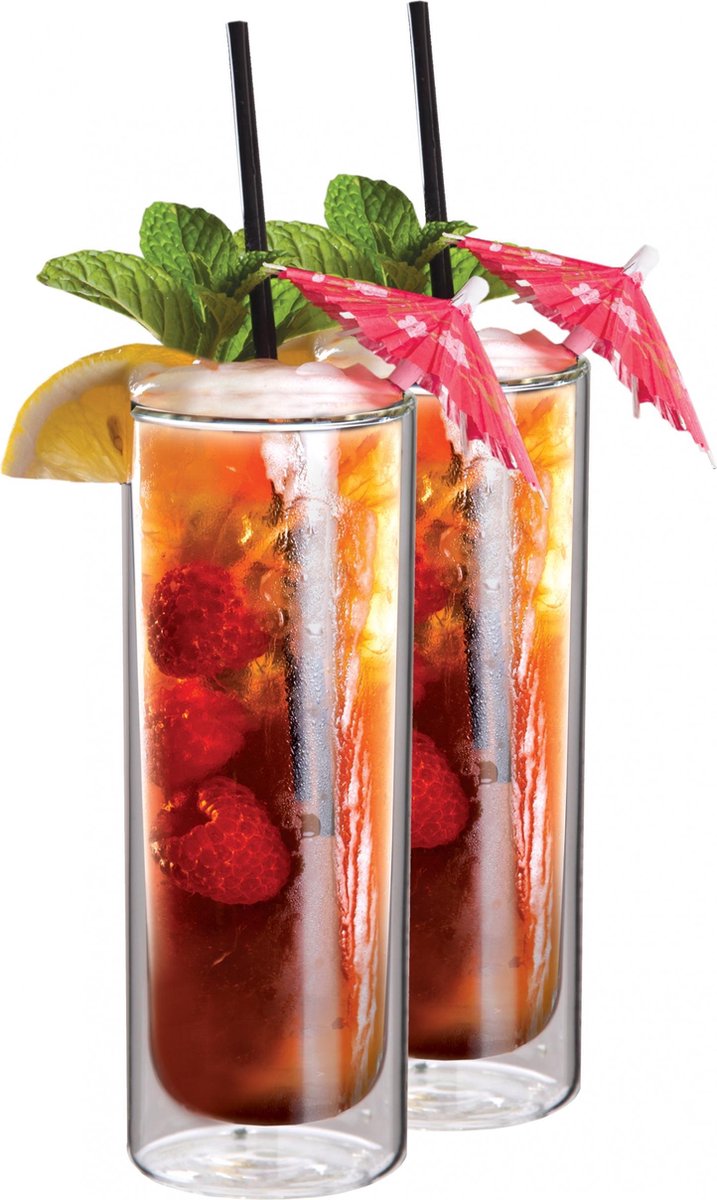 Cocktailglazen voor Mojito Dubbelwandig