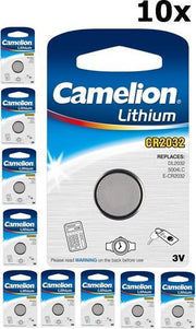 Camelion CR2032 3V Lithium batterij - 10 Stuks