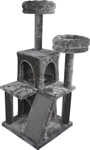 KATTEN MEUBEL KRABPAAL MADOR GRIJS 50X50X116CM