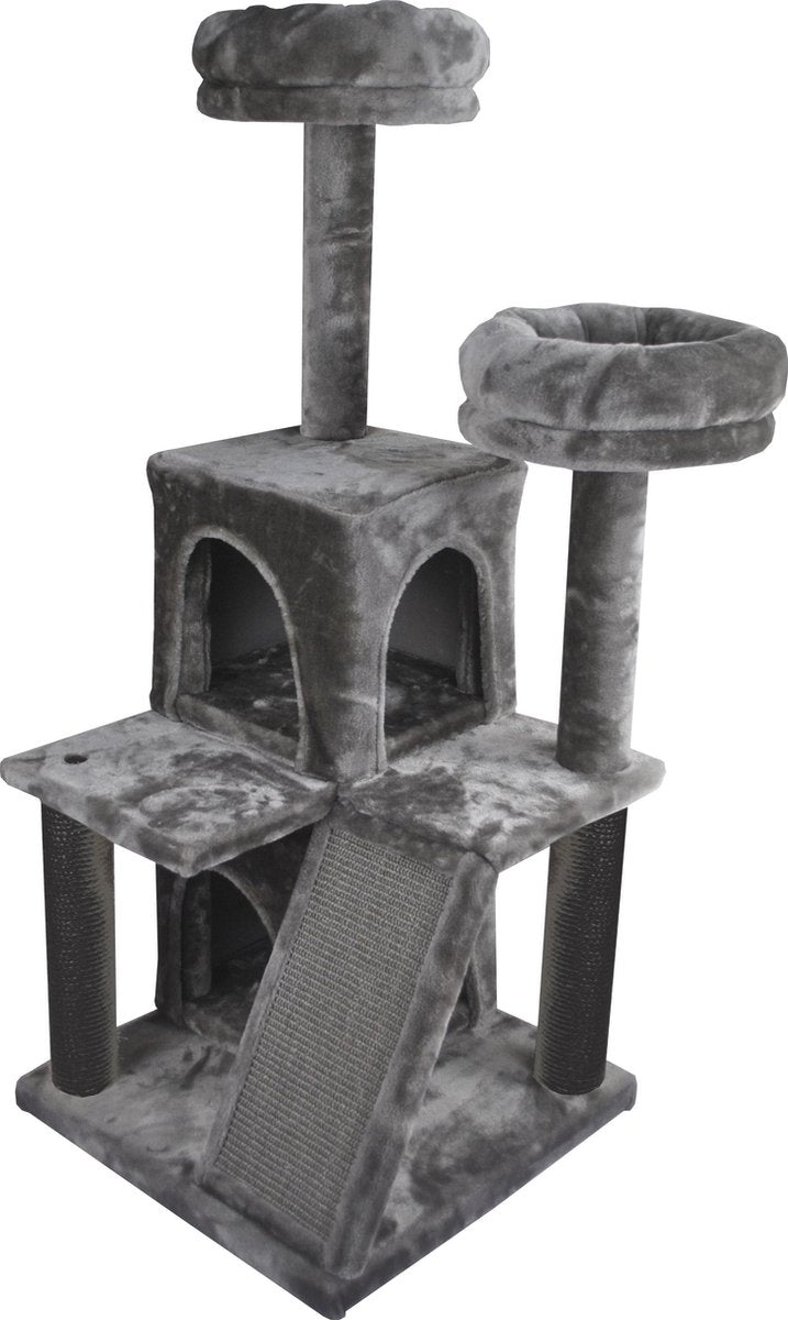 KATTEN MEUBEL KRABPAAL MADOR GRIJS 50X50X116CM