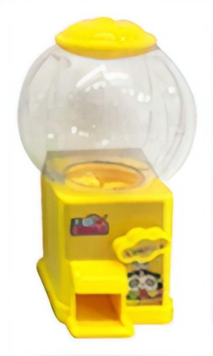 Lg-imports Snoepmachine 10 Cm Geel