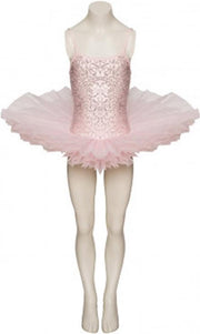 Tutu Lichtroze Geborduurd - 5-6y - Maat 116