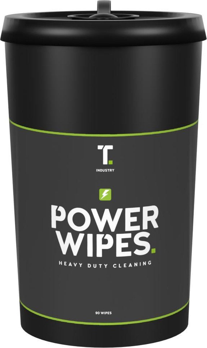 90 stuks Tristar Power Wipes - voor het verwijderen van smeer