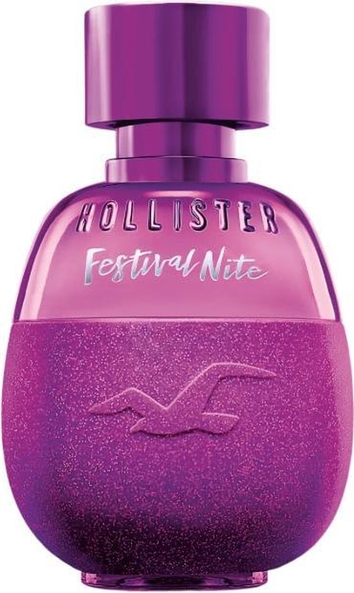 MULTIBUNDEL 4 stuks Hollister Festival Nite For Her Eau De Perfume Spray 100ml