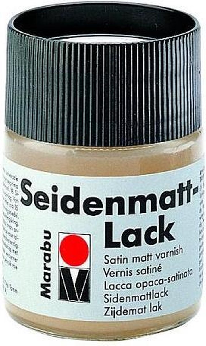 ZIJDEMATTE LAK OBV OPLOSMIDDEL