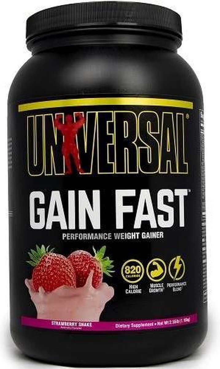 Universal Gain Fast - 2270 gram - strawberry