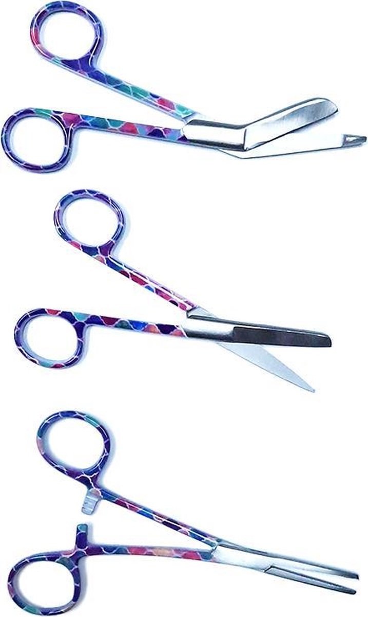 Verpleegkunde Scharen Set - Keramiek | Zorg - Zuster - Cadeau - Verpleegster - Accessoires