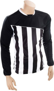 Precision Voetbalshirt Precision Jr Polyester Zwart/wit Maat L