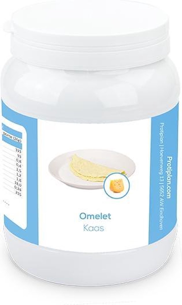 Protiplan | Voordeelpot Omelet Kaas | 1 x 450 gram  | Snel afvallen zonder poespas!