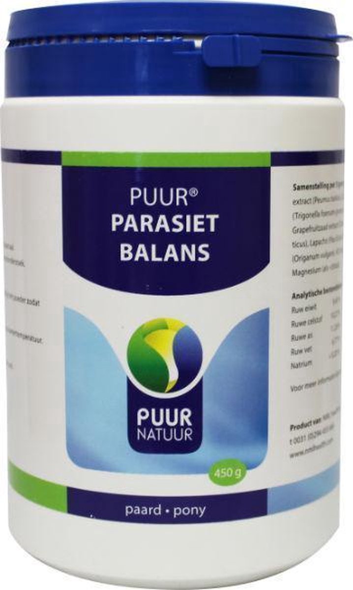 Puur Parasiet Balans Voor Paard En Pony 450 GR