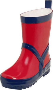 Playshoes Regenlaarzen Rood/marineblauw Maat 30/31