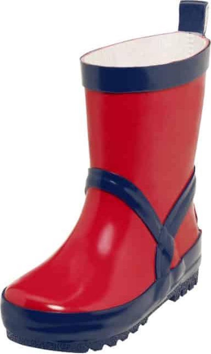 Playshoes Regenlaarzen Rood/marineblauw Maat 30/31