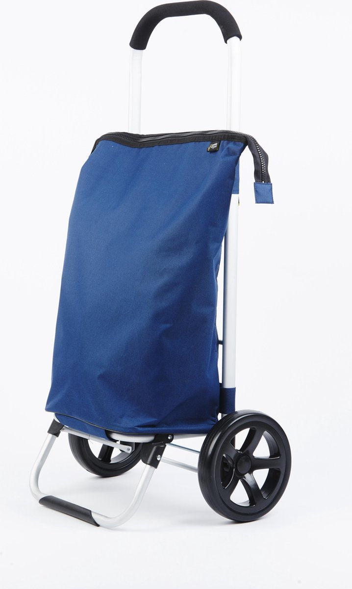 Point-Virgule Trolley Boodschappentrolley - 38 l - marineblauw