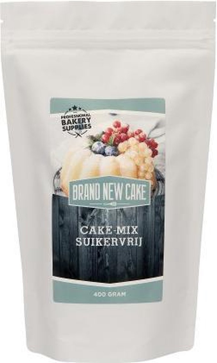 BrandNewCake Cake-mix Suikervrij 400g