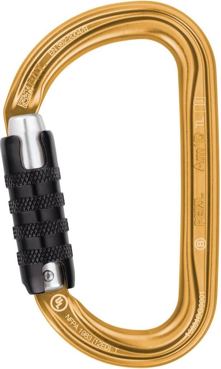 PETZL AM'D - TRIACT LOCK GOLD