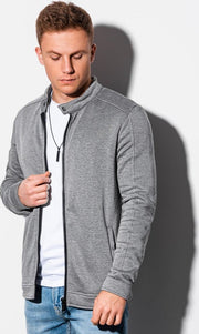Heren - Vest - Effen - B1071-1 - Grijs