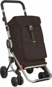 Playmarket Boodschappentrolley Go Up Zwart 4 wielen - 39