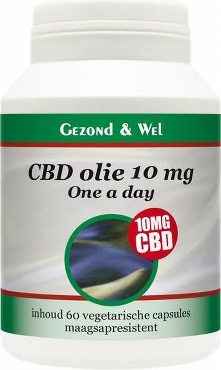 G&W CBD Olie Caps 10 mg 60CP
