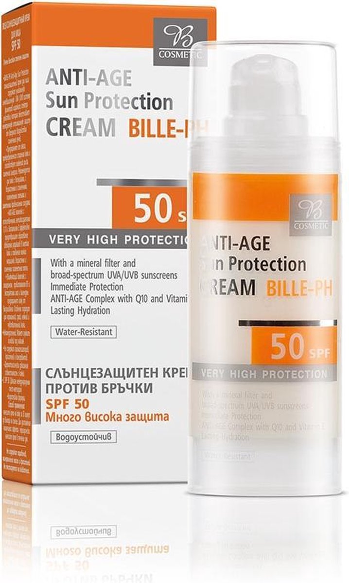 ANTI-AGING ZONNEBRANDCRÈME VOOR HET GEZICHT SPF 50