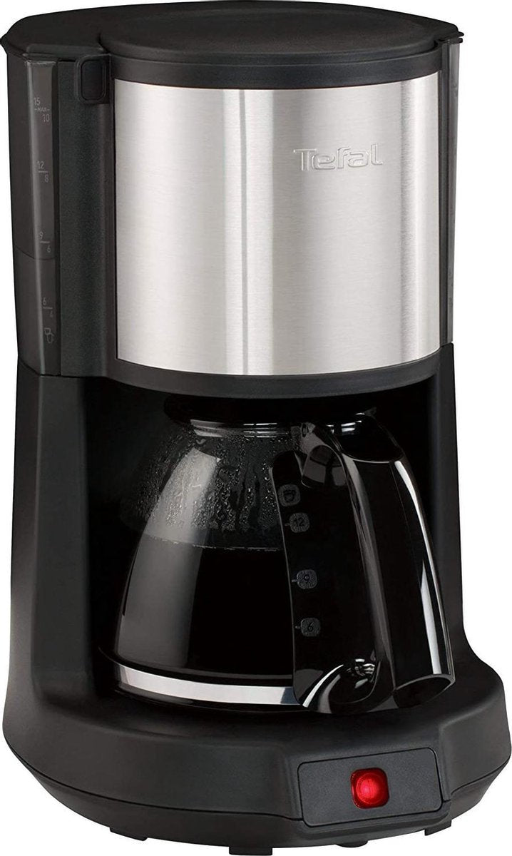 Tefal CM 3708 Vrijstaand Volledig automatisch Vacuüm-koffiemachine 1.25l 10kopjes Zwart
