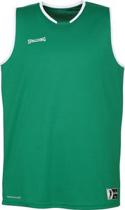 Spalding Move Tanktop Heren - Groen / Wit - maat M