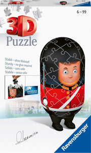 Ravensburger  shaped London Guard "Bobby"  - 3D puzzel - 54 stukjes