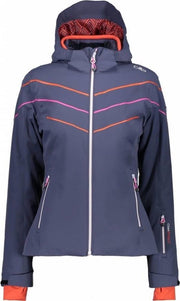 CMP - Zip hood stretch - Wintersportjas - Dames - Maat 38