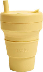 Stojo Drinkbeker Opvouwbaar 470 Ml Polypropyleen Geel