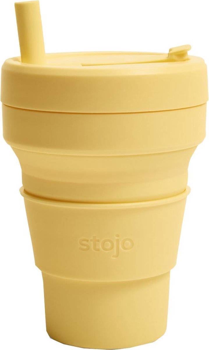 Stojo Drinkbeker Opvouwbaar 470 Ml Polypropyleen Geel