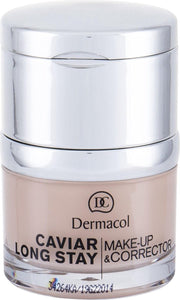 Dermacol Caviar Long Stay Make-up & Corrector Podk?ad 1 Pale 30ml (w)
