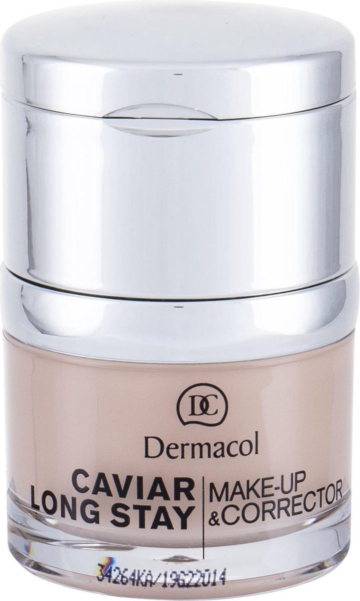 Dermacol Caviar Long Stay Make-up & Corrector Podk?ad 1 Pale 30ml (w)