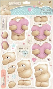 A4 Decoupage Pack - Kraft Notes - Special Day"Forever Friends"